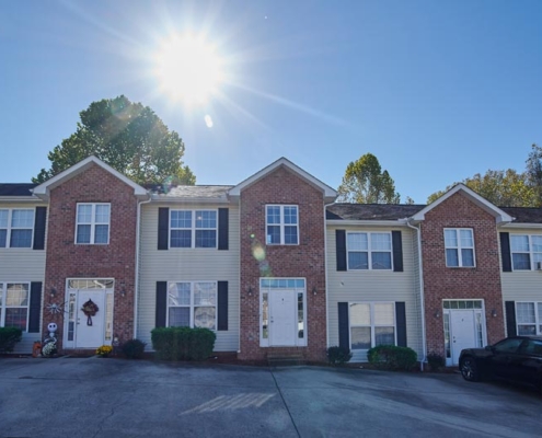 Hidden Brook Apartments and Townhomes Townhome Exterior Detail