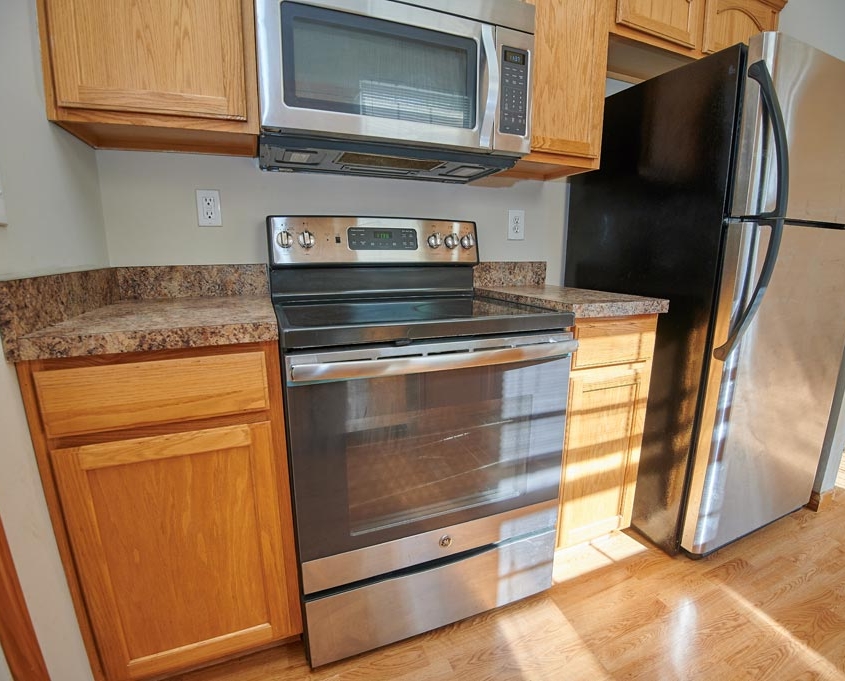 Hidden Brook Apartments and Townhomes Stainless Steel Appliances Detail